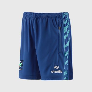 O'Neills Monaghan GAA Kids' Electro Shorts Royal / Blue / White