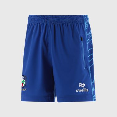O&#039;Neills Monaghan GAA Kids&#039; Electro Training Shorts Royal / Blue / White