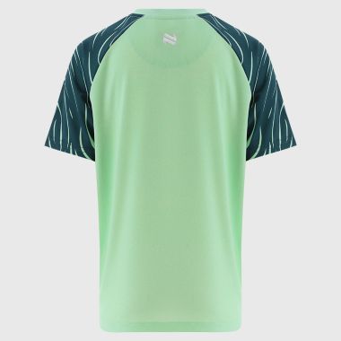 O&#039;Neills Mayo GAA Kids&#039; Electro T-Shirt Green / Bottle / White