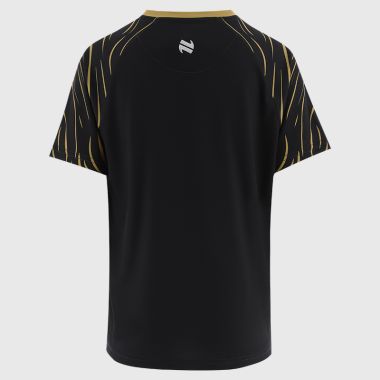 O&#039;Neills Kildare GAA Kids&#039; Electro T-Shirt Black / Gold / White