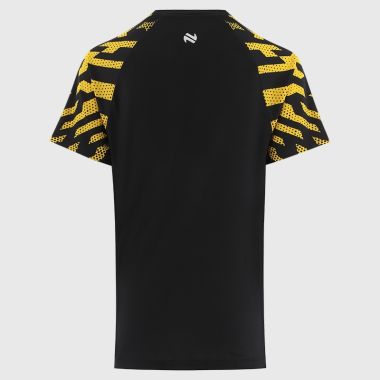 O'Neills Wexford GAA Kids' Electro T-Shirt Black / Yellow / White