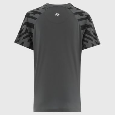 O'Neills Sligo GAA Kids' Electro T-Shirt Dark Grey / Black / White