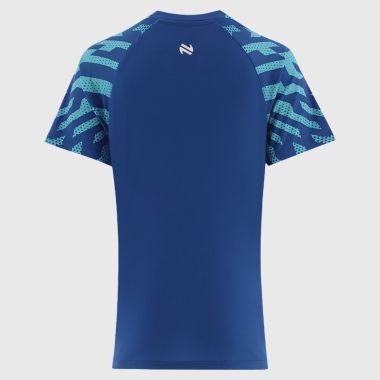 O'Neills Cavan GAA Kids' Electro T-Shirt Royal / Blue / White
