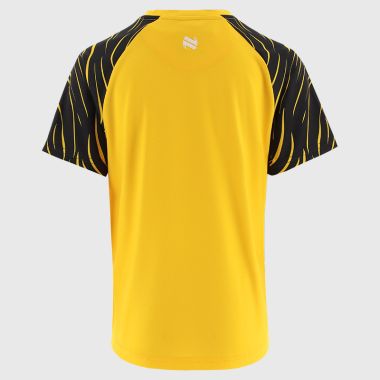 O&#039;Neills Kilkenny GAA Kids&#039; Electro T-Shirt Yellow / Black / White