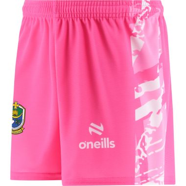 O&#039;Neills Roscommon GAA Kids&#039; Electro Shorts Pink / White