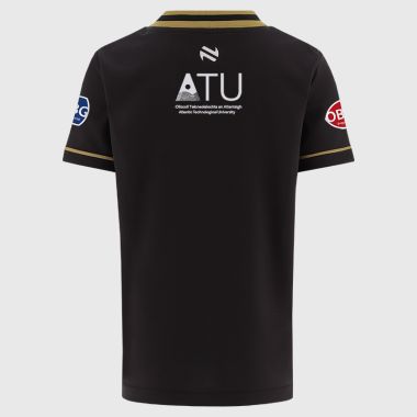 O&#039;Neills Sligo GAA Kids&#039; Electro Short Sleeve Training Top Black / Gold