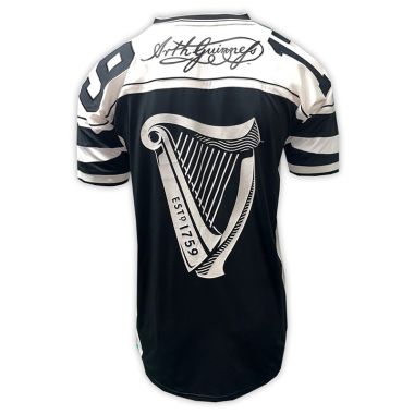 Guinness American Football Jersey Black / Cream