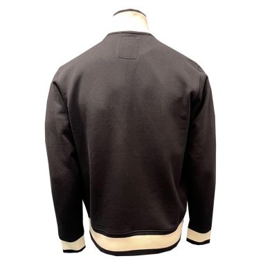 Guinness Full Zip Retro Top Black / White