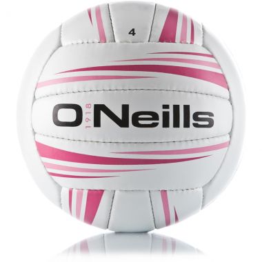 O&#039;Neills Inter County Football (White/Pink)