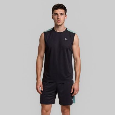 O'Neills Men's Raptor Vest & Shorts Set Black