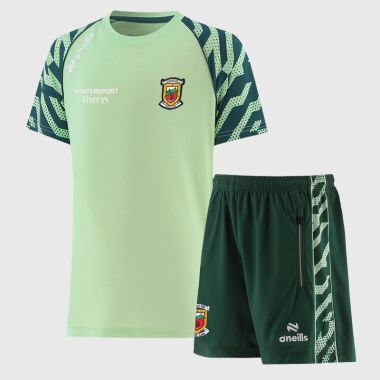 O'Neills Mayo GAA Kids' Electro T-Shirt & Shorts Set Bottle
