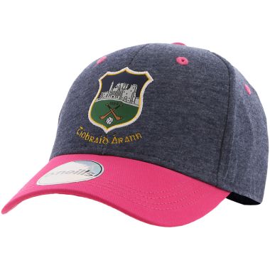 Tipperary GAA Griffin Baseball Cap Marine / Pink