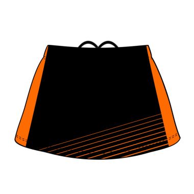 Gwent Hockey Club Women&#039;s Skort Black / Orange / White