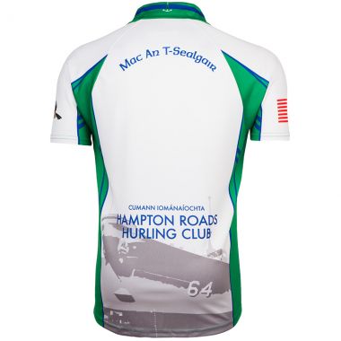 Hampton Roads Hurling Club GAA Jersey White / Green