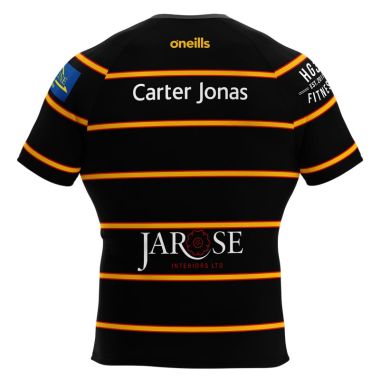 Harrogate Pythons Kids&#039; Rugby Match Tight Fit Jersey (Northern Energy - Black)