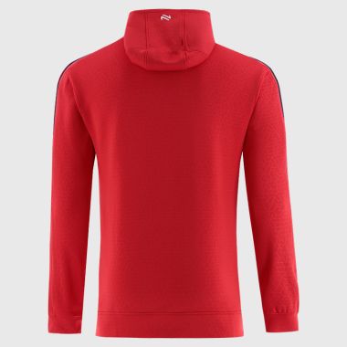 O&#039;Neills Louth GAA Men&#039;s Hydra Fleece Pullover Hoodie Red / Marine / White