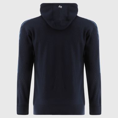 O'Neills Dublin GAA Kids' Hydra Tech Fleece Full Zip Hoodie Marine / Sky / White