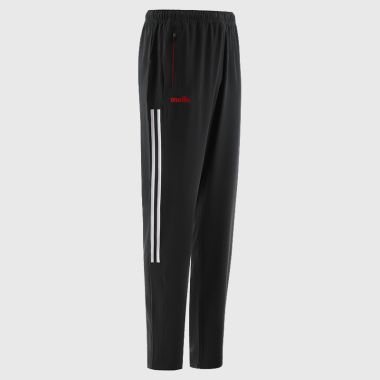 O&#039;Neills Tyrone GAA Men&#039;s Hydra Woven Tracksuit Bottoms Black / White / Red
