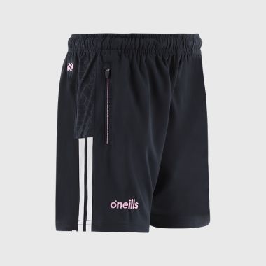 O'Neills Armagh LGFA Kids' Hydra Training Shorts Marine / White / Pink