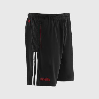 O&#039;Neills Tyrone GAA Men&#039;s Hydra Shorts Black / White / Red