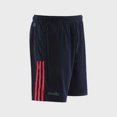 O&#039;Neills Mayo GAA Men&#039;s Hydra Shorts Marine / Red / Bottle
