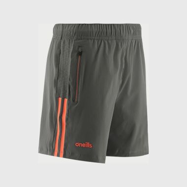 Armagh LGFA Women's Hydra Woven Leisure Shorts Dark Grey / Orange