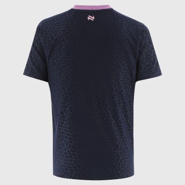 O'Neills Monaghan GAA Kids' Hydra T-Shirt Marine / Pink
