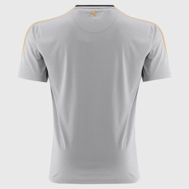 O'Neills Antrim GAA Kids' Hydra T-Shirt Silver / Amber / Marine