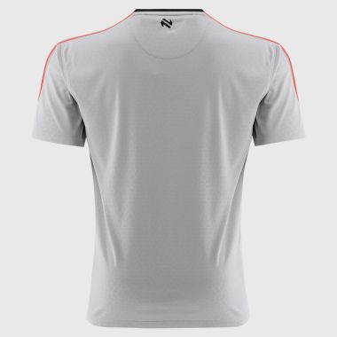 O&#039;Neills Derry GAA Men&#039;s Hydra T-Shirt Silver / Red / Black