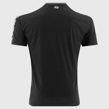 O'Neills Sligo GAA Kids' Hydra T-Shirt Black / White / Dark Grey