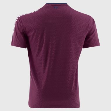 O&#039;Neills Galway GAA Men&#039;s Hydra T-Shirt Maroon / Marine / White