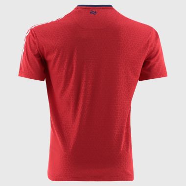 O&#039;Neills Louth GAA Kids&#039; Hydra T-Shirt Red / Marine / White