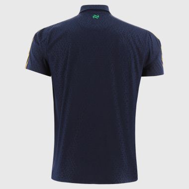 O'Neills Donegal GAA Men's Hydra Polo Shirt Marine / Amber / Green