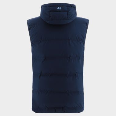 O'Neills Dublin GAA Kids' Hydra Hooded Padded Gilet Marine / White / Sky