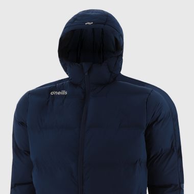 O&#039;Neills Kids&#039; Hydra Hooded Padded Jacket Marine / Silver