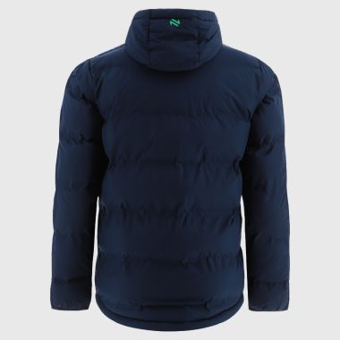 O'Neills Donegal GAA Kids' Hydra Hooded Padded Jacket Marine / Green