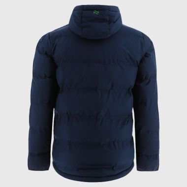O&#039;Neills Offaly GAA Kids&#039; Hydra Hooded Padded Jacket Marine / Bottle