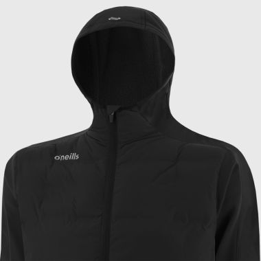 O&#039;Neills Kids&#039; Hydra Lightweight Hooded Padded Jacket Black / Silver