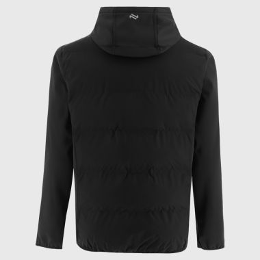 O&#039;Neills Kilkenny GAA Men&#039;s Hydra Lightweight Hooded Padded Jacket Black / Silver