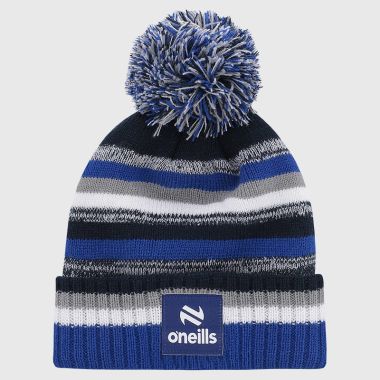 O&#039;Neills Cavan GAA Adult&#039;s Hydra Bobble Hat Marine / Grey / Royal
