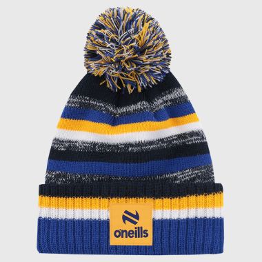 O&#039;Neills Tipperary GAA Kids&#039; Hydra Bobble Hat Marine / Amber / White