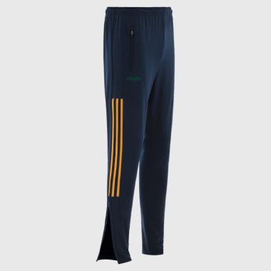 O&#039;Neills Offaly GAA Men&#039;s Hydra Brushed Skinny Tracksuit Bottoms Marine / Amber / Bottle