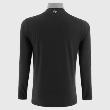 O&#039;Neills Sligo GAA Kids&#039; Hydra Brushed Half Zip Top Black / Silver