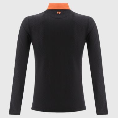 Armagh LGFA Women's Hydra Brushed Half Zip Top Black / Orange