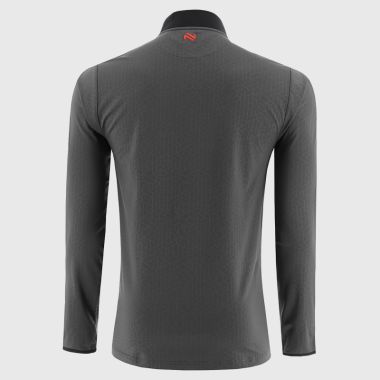 O&#039;Neills Down GAA Men&#039;s Hydra Brushed Half Zip Top Dark Grey / Red / Black