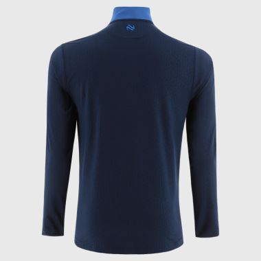 O'Neills Cavan GAA Kids' Hydra Brushed Half Zip Top Marine / White / Royal