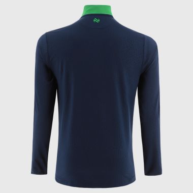O&#039;Neills Limerick GAA Kids&#039; Hydra Brushed Half Zip Top Marine / White / Green