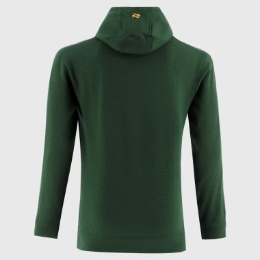 O'Neills Offaly GAA Men's Hydra Fleece Pullover Hoodie Bottle / Marine / Amber