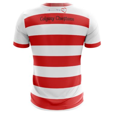 Calgary Chieftains Kids&#039; Jersey White / Red