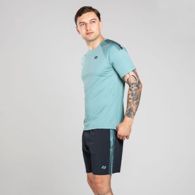 O'Neills Men's Ignite T-Shirts & Shorts Set Blue